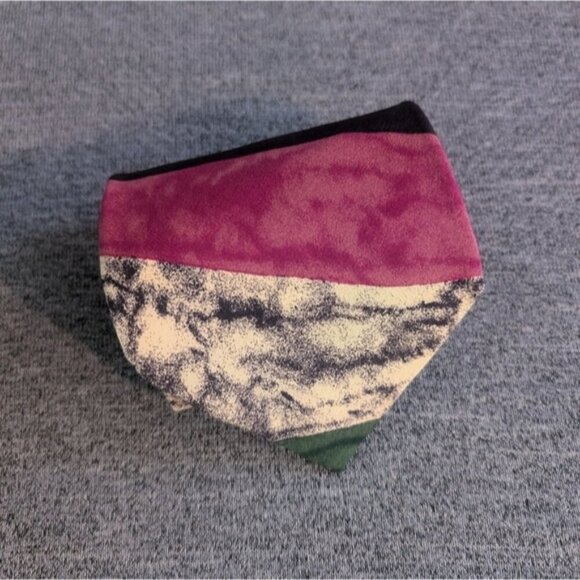 Hugo Boss Other - Vintage Hugo Boss Silk Tie, Green/Beige/Black/Green Watercolour Pattern, 57.25"